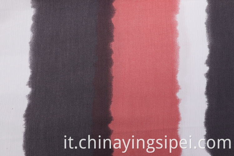 RAYON CRINKLE PRINTED DYED